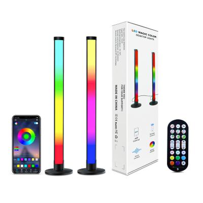 China Modern Color Lamp Music Changing Rhythm RGB Led Light Guide Pickup Melody Flow Backlight Ambient Room USB Beating Indoor USB DC 5V for sale