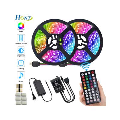 China RGB IP65 IR Controller Music Residential Waterproof Remote Timing 44 Main Black Strip Line LED Light 5-24V EU USA UK AU Plug Power for sale