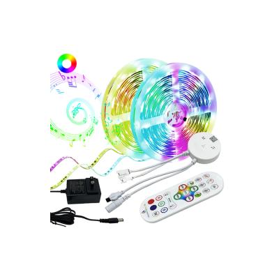 China Factory Residential Lighting And Circuits Design Supply Smart Multiple Color Flexible Led Strips for sale