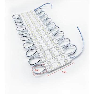 China Gap 12V Factory Price Waterproof 2835 Smd 3 Led Modul For Signage Letter Lighting Bag Luminous WHITE Shell for sale