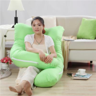 China Disposable a variety of colors can be found on the side of the U-shape 100% pure cotton pillow BODY massage festival polyester pregnant women 40 for sale