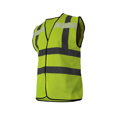 China Hot sale hivi vest custom made mens labor stripe reflective vest safety windproof with stripe one glow in the dark mens hivi vest for sale