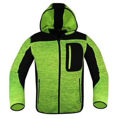 China New Design Men's Knitted Anorak Jackets Mens Waterproof Safety Leisure Wearmen's OEM Bomber Softshell Jacket for sale