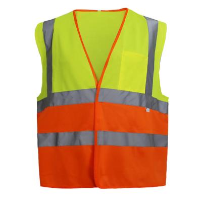 China 2021 EN20471 High Visibility Reflecting Warning Vest Men's hivi Vest Standard Customized Cycling Windproof Vest Reflecting for sale