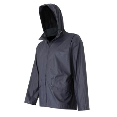 China Men's 100% Polyurethane Raincoats Sale High Quality Winter Warm Men's Waterproof PU Jacket for sale