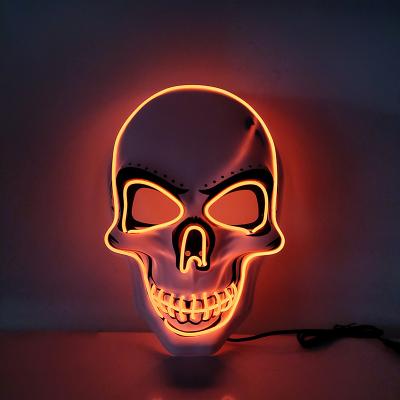 China High Quality China Nicro Halloween Party Mask Terror Mask LED Cold Light Mask for sale