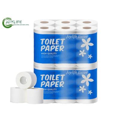 China Home Office Public Places Factory Good Quality Bamboo Toilet Paper 2ply Breathable Toilet Paper Roll Towel for sale