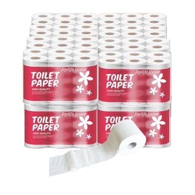 China Bathroom Toilet Paper Virgin Wood/Paste Washing Piece 12 Rolls Hot Selling Mini Jumbo Roll Toilet Tissue /papel Higienico Familia/paperwork/toilettenpapier for sale