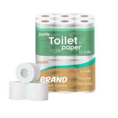 China Bathroom / Laundry Room 2Ply ISO Individually Wrapped Toilet Paper With Logo Printing Tissue Sanitary Toilet Paper for sale