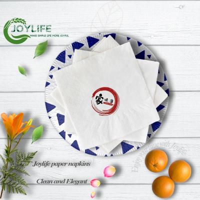 China Printed 2022 Custom Soft Napkin Dish Napkins White Paper Birthday Party Paper Napkins Beverage Napkins for sale