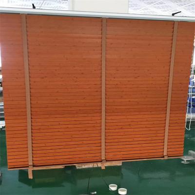 China Easy Installation Colorful Easy To Install Electric Or Manual False Blind Wood Shutter Blinds In Windows Curtain for sale