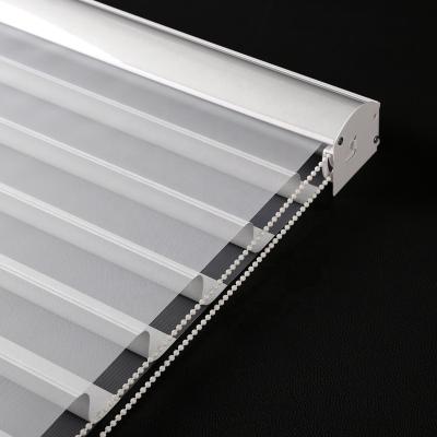 China Customized Size Contemporary Directly Home Decor Factory Sale Size Window Blind Shades Daylight Blind Shangri-La Blind for sale