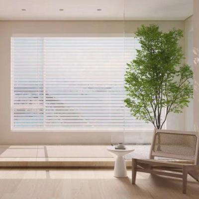 China Modern Metal 25mm Metal Ready Slat Office Window Desk Aluminum Venetian Blinds In Shade Curtains for sale