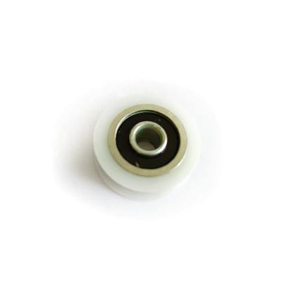 China Traditional Deep Groove Plastic Pulley Window Wheels For Sliding Door Roller for sale