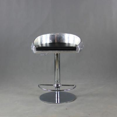 China Aluminum modern swivel modern bar stool umpire chair bar stool chair aluminum design for sale