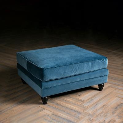 China Latest Design Luxury Velvet Chesterfield Sofa Stool (Height) Adjustable for sale