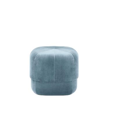 China Lounge Chair Well Reclining Comfort Soft And Luxurious Circus Pouf Round Stool for sale