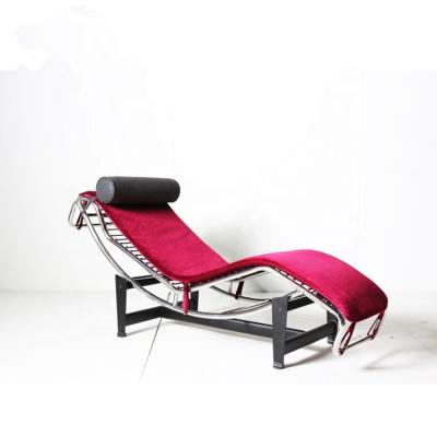 China Modern Comfortable Velvet Living Room Furniture Reclining Lounge Chair Chaise Lounge Chair for sale