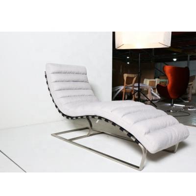 China Modern Simple Sofa Bed Stainless Steel Fram Sofa Chair Cotton Material Luxury Living Room Furniture for sale