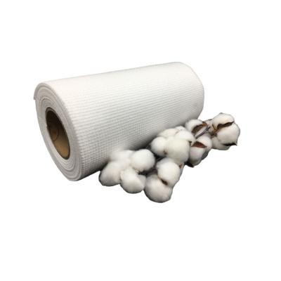 China OEM Breathable Mesh Cotton Nonwoven Fabric Roll for Gauze With Best Medical Quality for sale