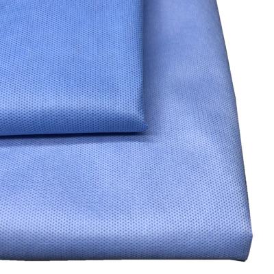 China Sales 25g 35g 40g 45g SMS SSMMS SSSMMS spunbond meltblown non-woven fabric hot viable non-medical for sale