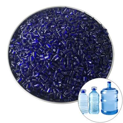 China Transparent Blue Masterbatch Blow Mold Food Grade Pet For Water Bottle for sale