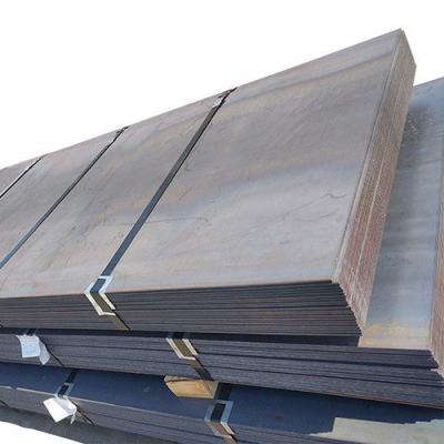 China Black Hot Rolled Ship Plate Iron Metal Sheet A36 Mild Carbon Steel Plate for sale