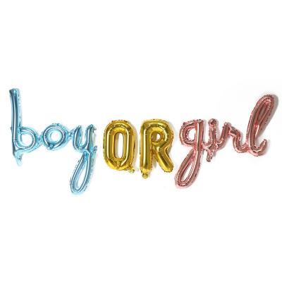 China Boy Girl 90*64cm Letter Foil Balloons Birthday Party Decorations Alphabet Word Self Seal Balloon 80*79cm ​​Celebrate Holiday Life for sale