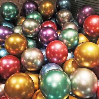 China Decoration 5inch 10inch 12 inch Metal Latex Balloons Birthday Party Decoration Wedding Decoration Wedding Balloons for sale