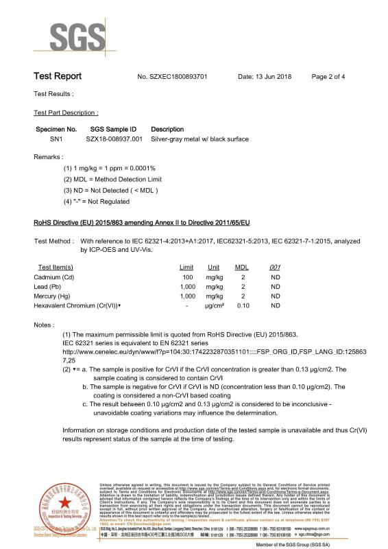 SGS - Yinate Technology Co., Ltd