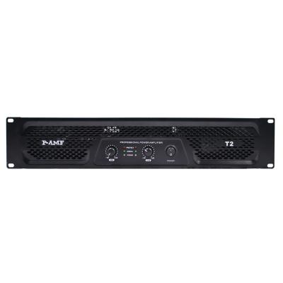 China T2 3U / 2U Power Amplifier 2 Channel 2 X 300W Professional Power AMP for sale