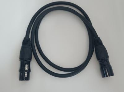 중국 전문 OEM 3 PIN XLR 케이블 남성에서 여성 M/F OFC 오디오 케이블 판매용