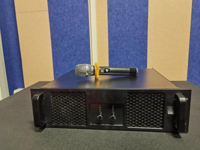 China High-Performance H650W Karaoke Power Amplifier for 4 and 8 Omega Load Impedance for sale