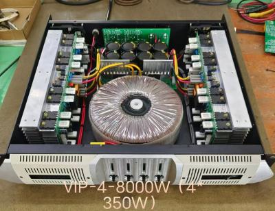 中国 4チャネル 350W アウトドアシステム プロパワーアンプ VIP-4-8000 販売のため