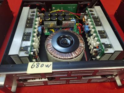 China EV 7300 Stereo Power Amplifier  2 X 680W Pro DJ Amplifier 2 Channel for sale