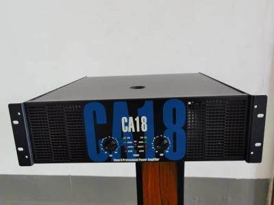 China Home Theatre Public Address System Amplifier 2x200W Class AB Power Amplifier Stereo Configuration for sale