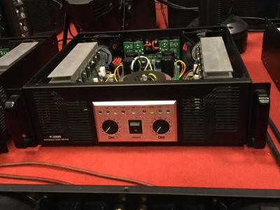 China 2 Channel Power Amplifier 2X200W Class AB Power Amplifier For Superior Sound Reproductio for sale