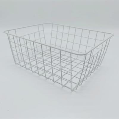 China Other High Quality White Custom Metal Craft Basket Inventory Metal Crafts for sale