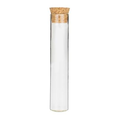 China Wholesale Daily Life Glass Common Tubes Custom Label Pre-rolled Common Tube Packages With Cork OEM ODM Cigar Packaging Glass Tubes for sale