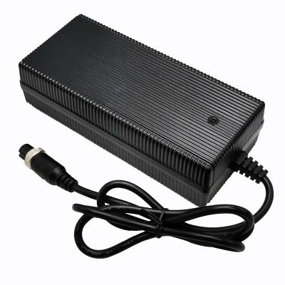 China Plastic case Fuyuang 54.6v 3.5a 48v 4a lithium battery charger 48v scooter bike Li-ion electric battery charger for sale