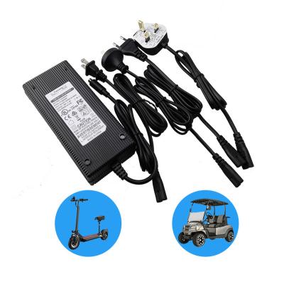 China Plastic Case 48v e 54.6volt Universal Smart Bike 6a 5a 4a 3a 2a 54.6v Li-ion Battery Charger Lithium for sale