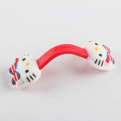 China Eco-frienly PVC Earphone Wrap Cord Cable Holder Winder for sale