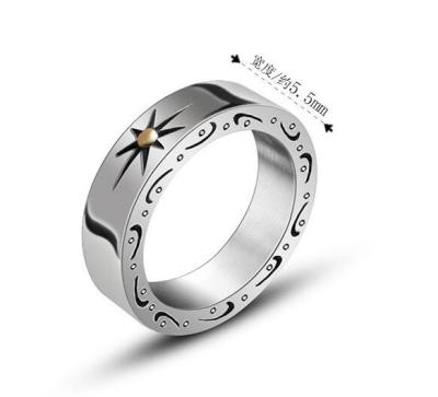 China New Design Stainless Steel Men's Fashion Ring, Rings For Men for sale