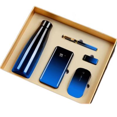 China High end gift giving Custom Logo Luxury Gift Promotion Umbrella Thermos Bottle Business Gift Set For Men Company Promotional Gifts Customized Logo for sale