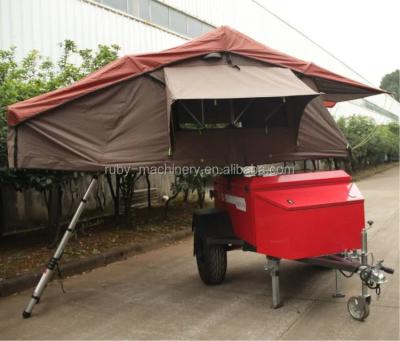 China Offroad Travel Trailer D2 4x4 Camper Trailer Windows For Sale for sale