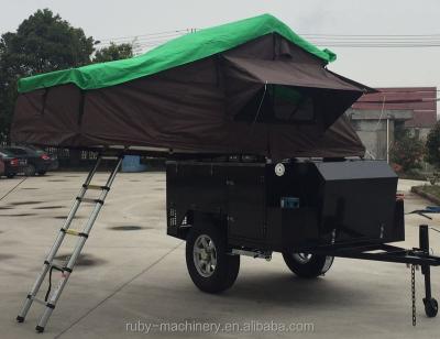 China 4x4 Trailer Parts Quality Off Road Roof Tent Outdoor Off Road Camping Trailer for sale