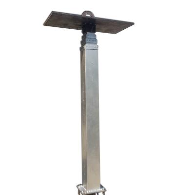 China Portable Aluminum Electro Mast Led Military Lamp Mast Tower Windlass Telecommunication Telescopic Tower Growing Emission Solar Light for sale