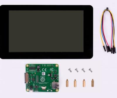 China Current Original Electronic Products Raspberry Pi Touch Display 7 Inch 800x480 For Raspberry 3B 2B for sale