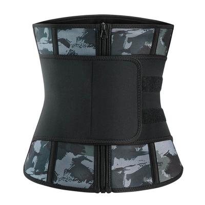 China Antibacterial Waist Trainer Shaper Women Two Belts Support Slimming Back Waist Belt for sale