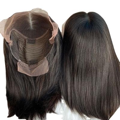 China Wholesale HD Body Wave Transparent Bob Human Hair Lace Frontal Wigs Full Lace Wigs For Women Color Brazilian Virgin Hair Lace Front Wig for sale